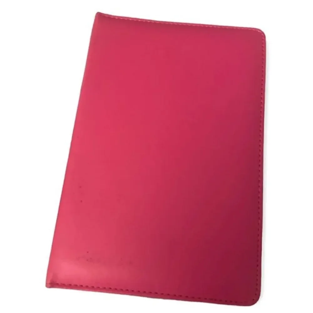 Vegan leather binder address book